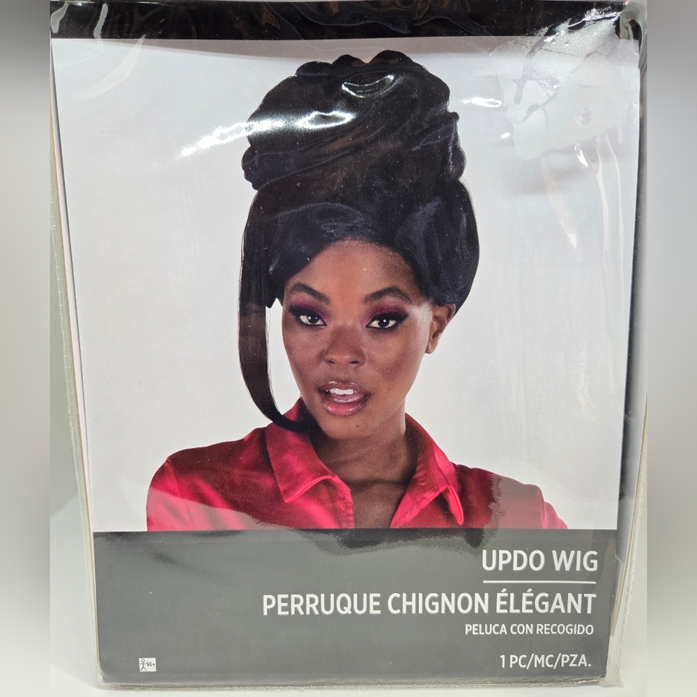 New Adult Wig Updo Style Halloween Dress Up Wig